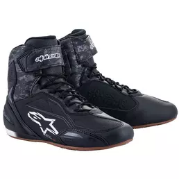 Alpinestars Faster 3 мотоботы Black Grey Gum Серый