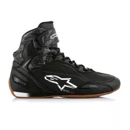 Alpinestars Faster 3 мотоботы Black Grey Gum Серый