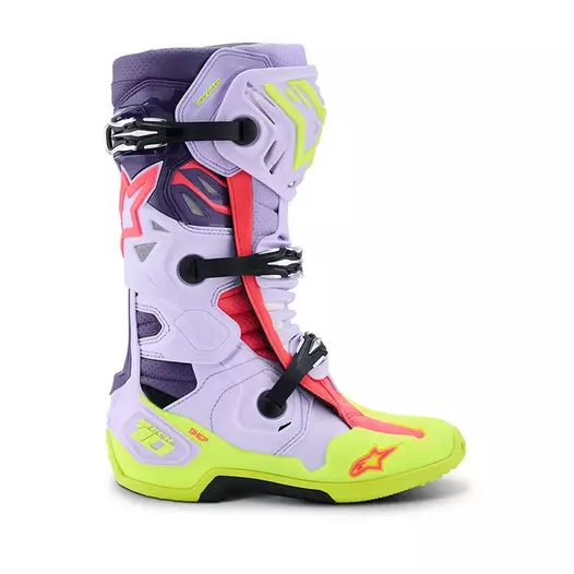 Alpinestars Tech 10 Supervented мотоботинки Purple