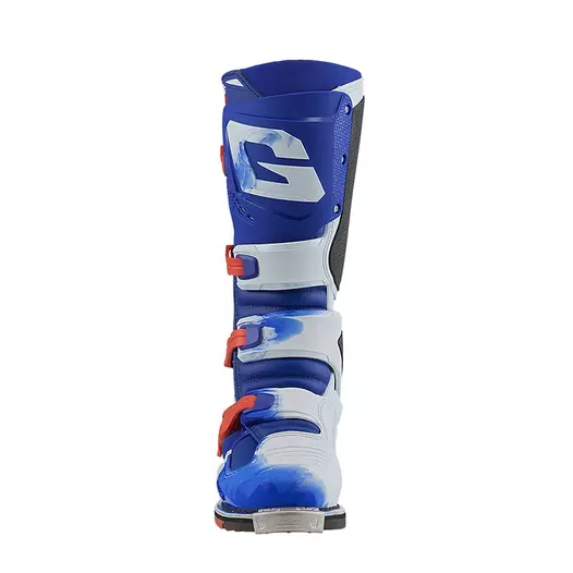 Gaerne Sg22 Hurricane мотоботинки White Blue Синий