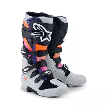 Alpinestars Tech 7 25 мотоботинки Grey Magenta Серый