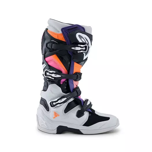 Alpinestars Tech 7 25 мотоботинки Grey Magenta Серый