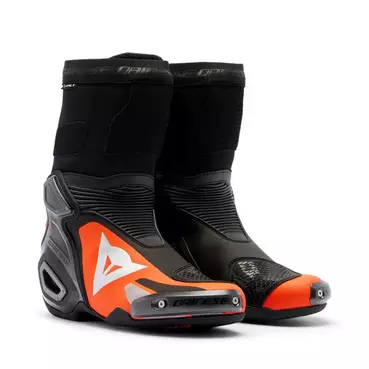 Dainese Axial 2 мотоботинки Black Red Fluo Красный