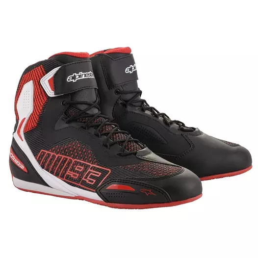 Alpinestars Austin Knitted мотоботы White Red Белый (размер: 9)