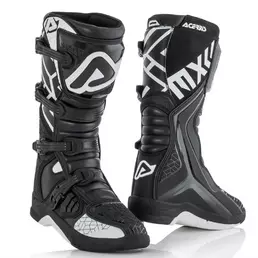 Acerbis X-team мотоботинки Black White Черный