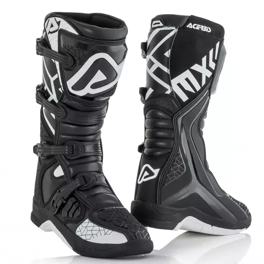 Acerbis X-team мотоботинки Black White Черный (размер: 39)