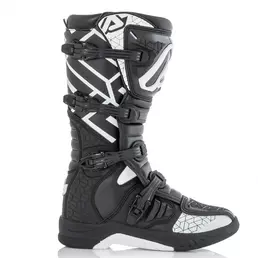 Acerbis X-team мотоботинки Black White Черный