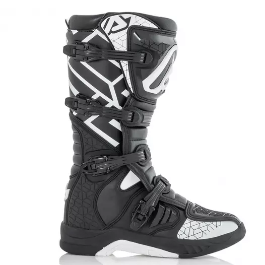 Acerbis X-team мотоботинки Black White Черный