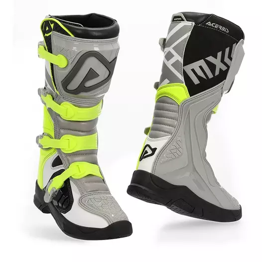 Acerbis X Team мотоботинки Grey Yellow Желтый