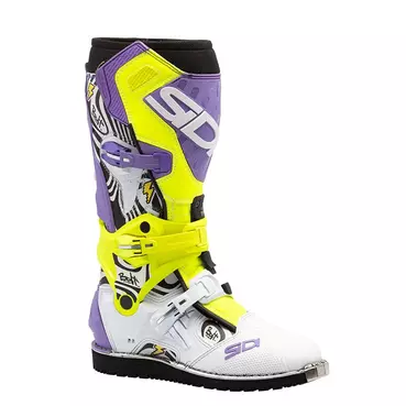 Sidi Crossair Hd мотоботинки Purple Yellow White Фиолетовый