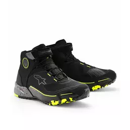 Alpinestars Cr X Drystar мотоботы Grey Yellow Желтый