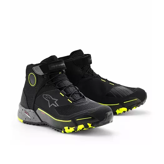 Alpinestars Cr X Drystar мотоботы Grey Yellow Желтый (размер: 6.5)