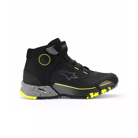 Alpinestars Cr X Drystar мотоботы Grey Yellow Желтый