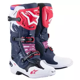 Alpinestars Tech 10 Supervented мотоботинки Rainbow Белый