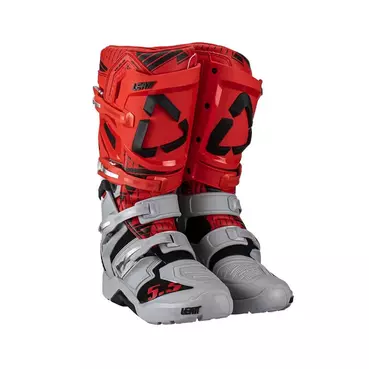 Leatt 5.5 Enduro 2023 мотоботинки Red Grey Красный