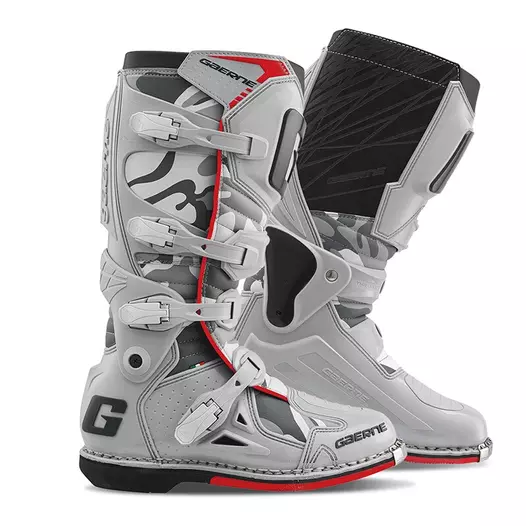 Gaerne Fastback Endurance мотоботинки Snow Camo Серый (размер: 40)