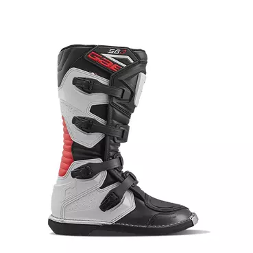 Gaerne Sgj мотоботинки Black White Red Белый
