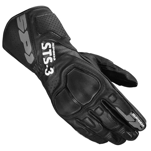 Spidi Sts-3 Leather мотоперчатки Black Черный (размер: s)