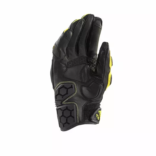 Clover Rsc-4 мотоперчатки Black Yellow Желтый