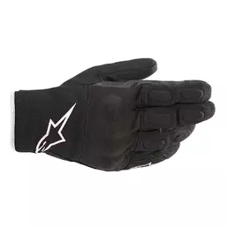 Alpinestars S Max Drystar мотоперчатки Black White Белый
