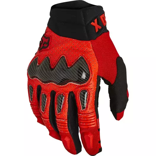 Fox Bomber V.22 мотоперчатки Red Fluo Красный (размер: s)