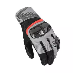 Macna Chizu мотоперчатки Grey Black Red Серый