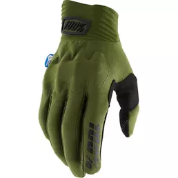100% Cognito Smart Shock мотоперчатки Army Green Зеленый