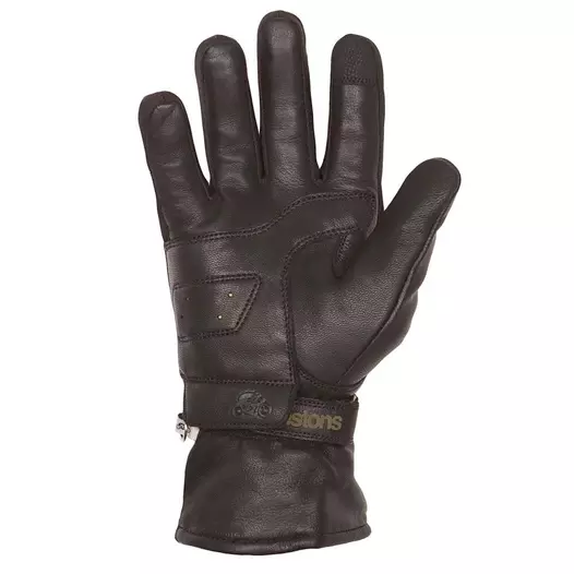 Helstons Curtis Hiver Britwax мотоперчатки Brown Коричневый