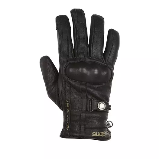 Helstons Burton мотоперчатки Black Черный (размер: 13)