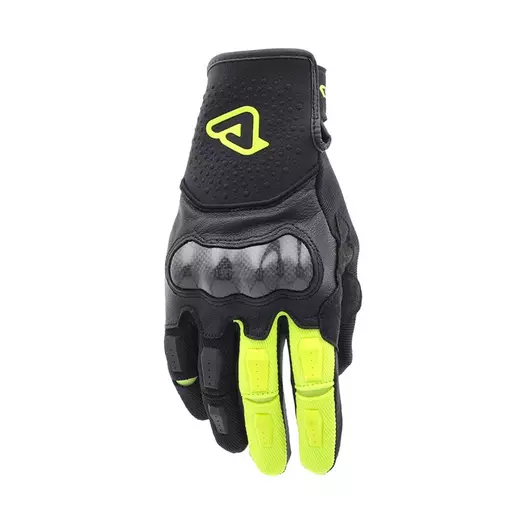 Acerbis Ce Carbon G 5.0 мотоперчатки Black Yellow Желтый