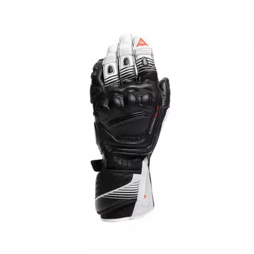 Dainese Fiero Metal мотоперчатки Black White Белый
