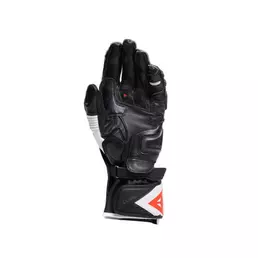 Dainese Fiero Metal мотоперчатки Black White Белый