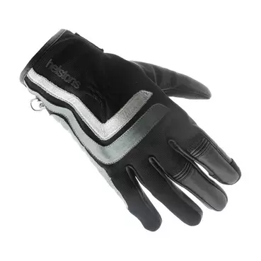 Helstons Jeff Ete мотоперчатки Black Grey White Черный