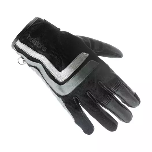 Helstons Jeff Ete мотоперчатки Black Grey White Черный (размер: 11)
