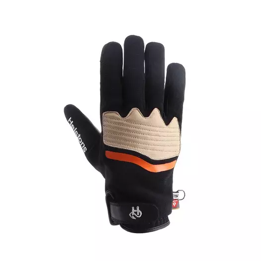 Helstons Jazz Hiver мотоперчатки Black Orange Beige Черный (размер: 8)