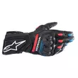 Alpinestars Honda Sp-8 V3 мотоперчатки Black Red Blue Черный