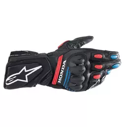 Alpinestars Honda Sp-8 V3 мотоперчатки Black Red Blue Черный (размер: 3xl)