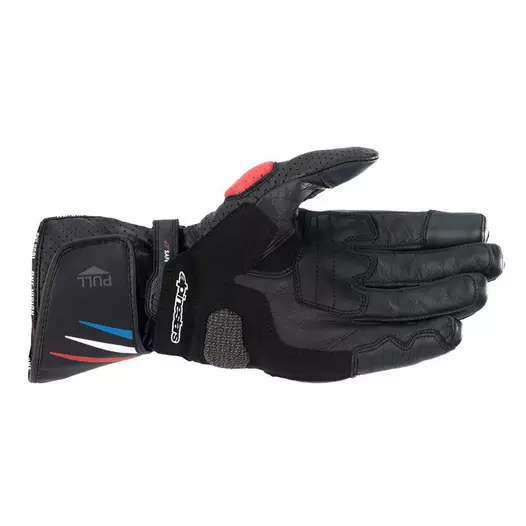 Alpinestars Honda Sp-8 V3 мотоперчатки Black Red Blue Черный