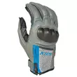 Klim Induction мотоперчатки Cool Grey Electric Blue Синий (размер: s)