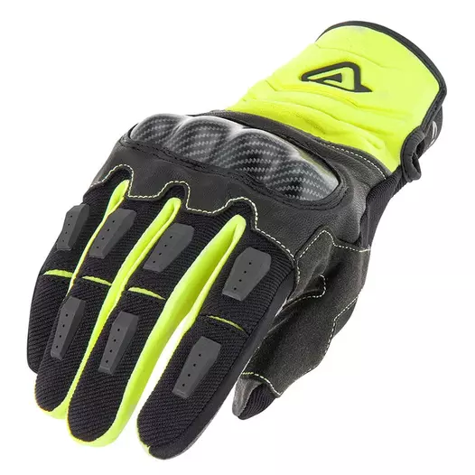 Acerbis Carbon G 3.0 мотоперчатки Fluo Yellow (размер: s)