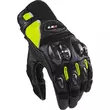 Ls2 Spark 2 Leather мотоперчатки Black Hv Yellow Желтый (размер: s)