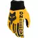 Fox 360 Supr Trik мотоперчатки Black Yellow Желтый