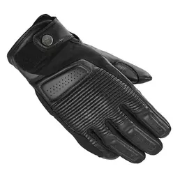 Spidi Clubber Leather мотоперчатки Black Черный