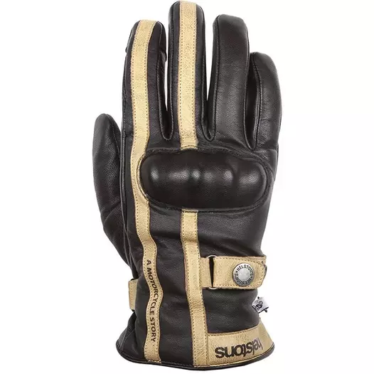 Helstons Tinta Hiver Lady мотоперчатки Black Beige Бежевый (размер: 6)