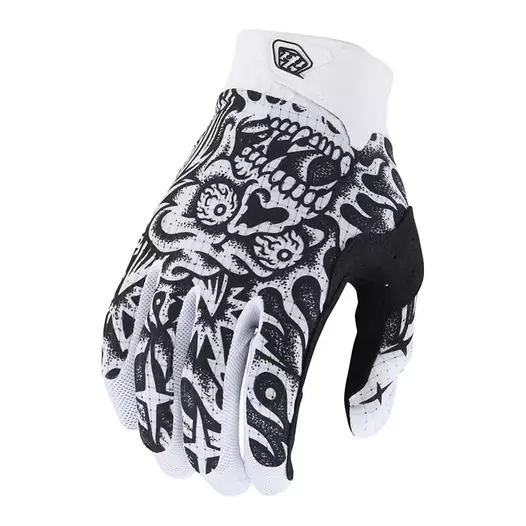 Troy Lee Designs Air Skull Demon мотоперчатки White Белый (размер: 2xl)