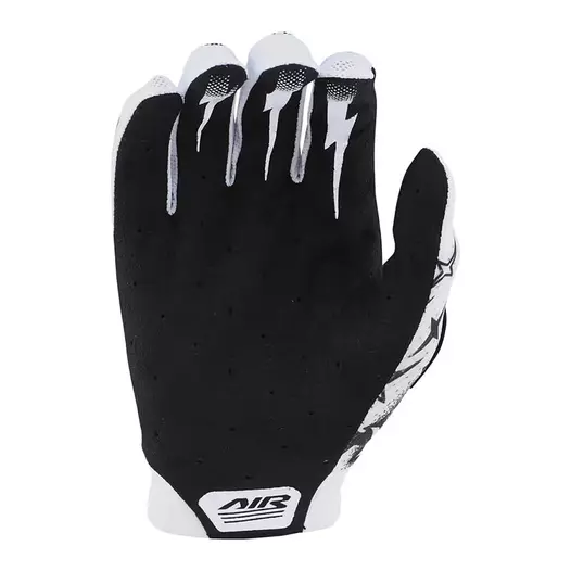 Troy Lee Designs Air Skull Demon мотоперчатки White Белый