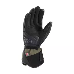 Ixon Ms Drakkar мотоперчатки Black Khaki Зеленый
