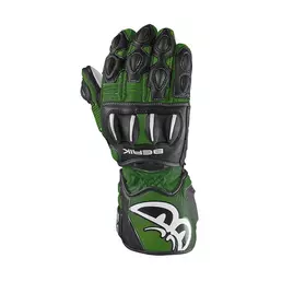 Berik Track 2.0 мотоперчатки Black Green Military Зеленый