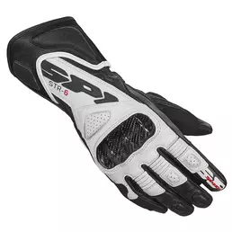Spidi Str-6 Lady мотоперчатки Black White Белый