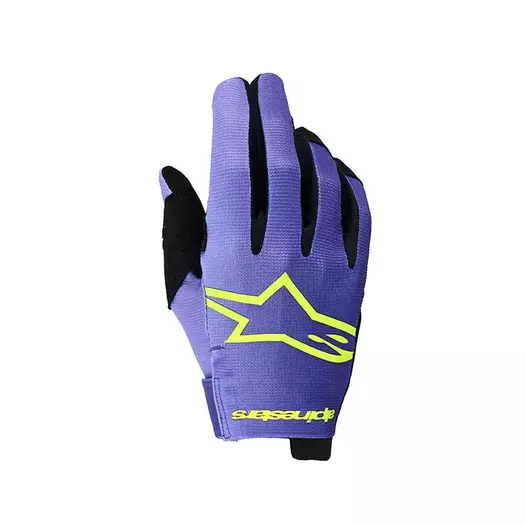 Alpinestars Radar 2024 мотоперчатки Purple Yellow Фиолетовый (размер: s)